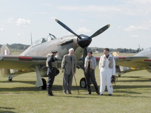 Tom Neil and a Hurricane Tom Neil and a Hurricane