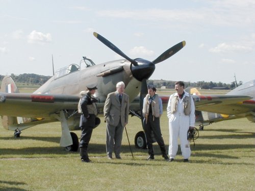 Tom Neil and a Hurricane